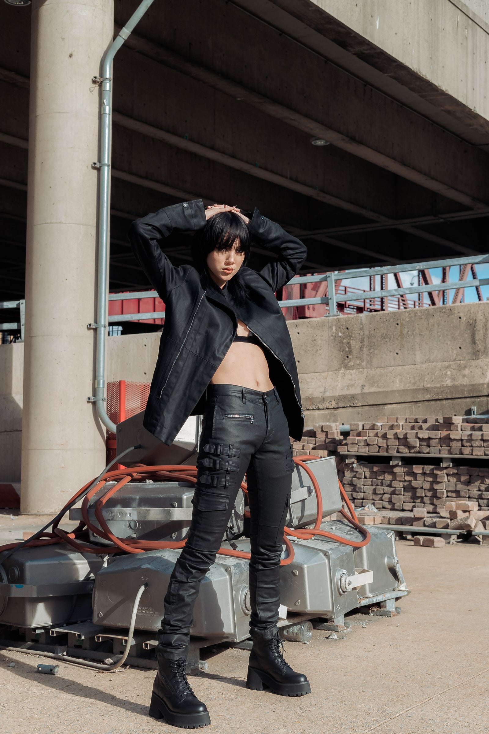 How Do J-Shape Stacked Denim Fit on Women?