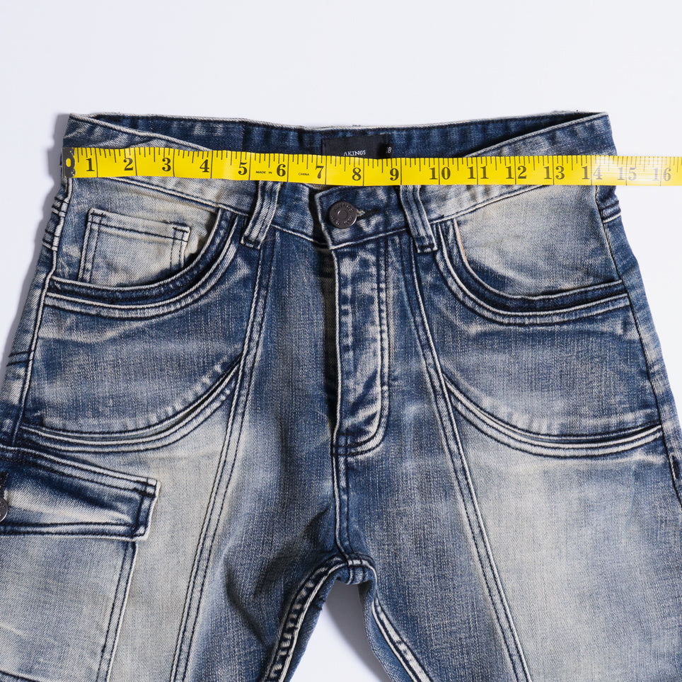 Measuring jeans waist size