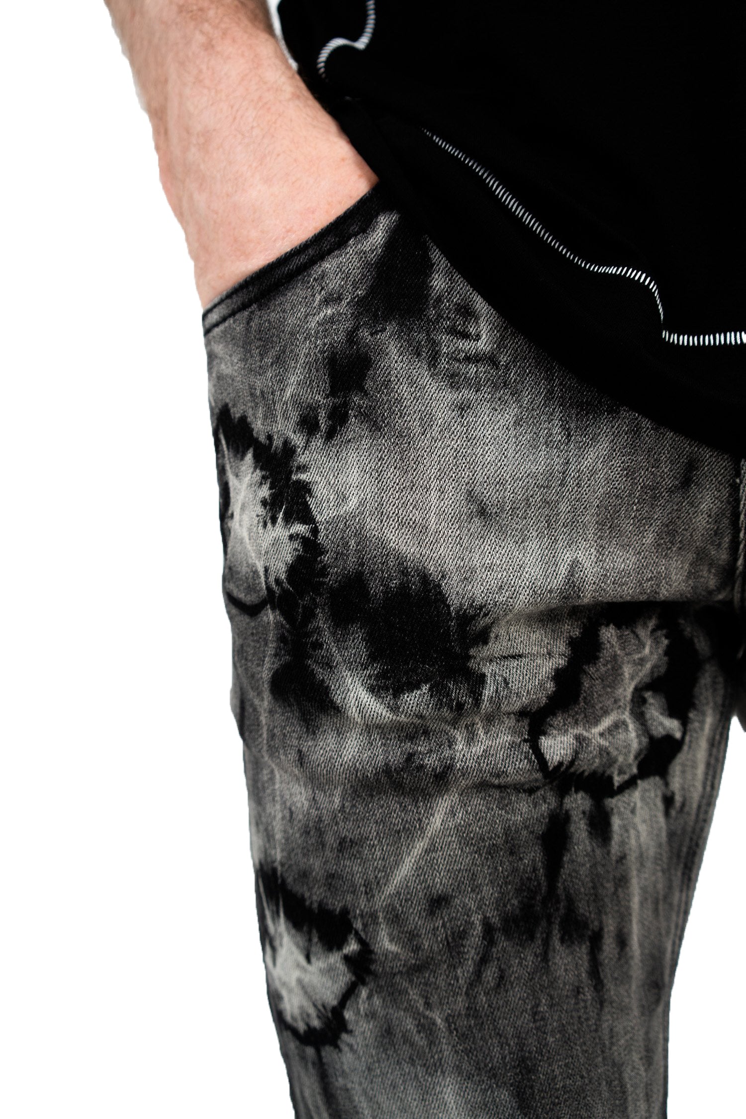 close up view of the pocket