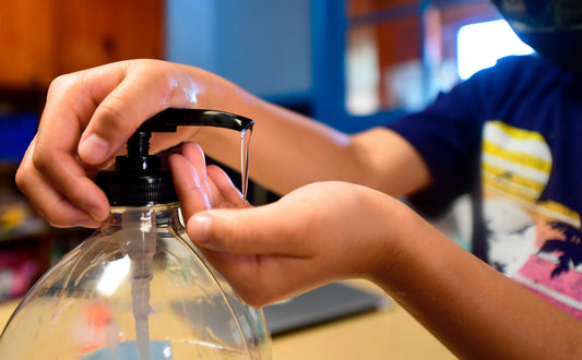 Hand Sanitizer Stock Image