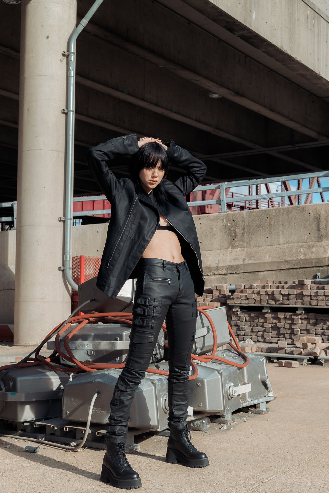 How Do J-Shape Stacked Denim Fit on Women?