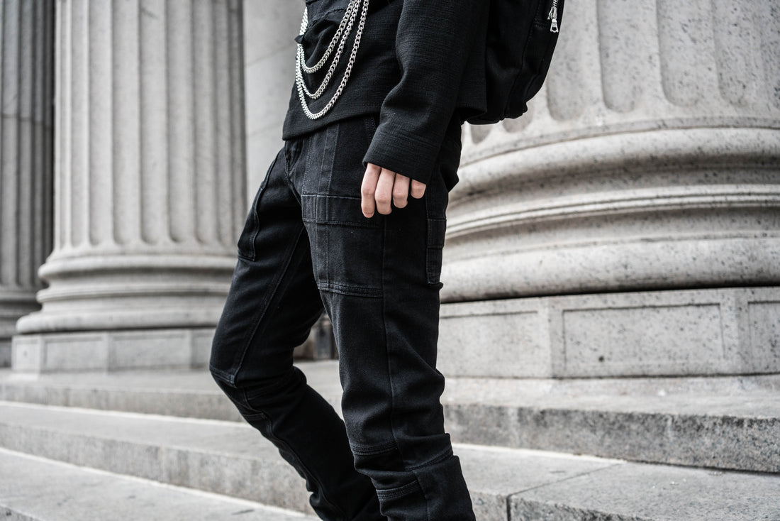Daniel black jeans with deep pockets