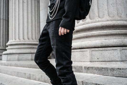Daniel black jeans with deep pockets