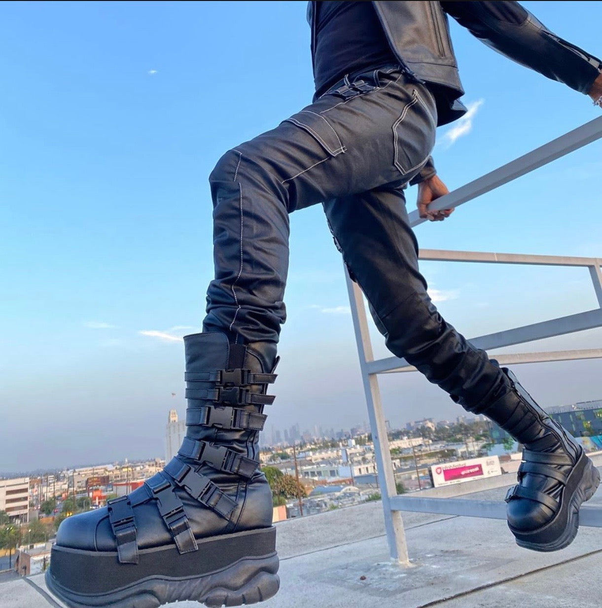 lil nas x blue shoes