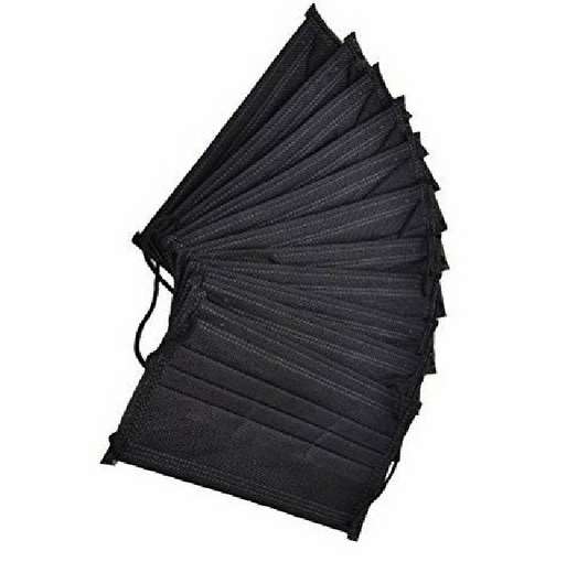 4 PLY - NEW BLACK FIRST AID MASK