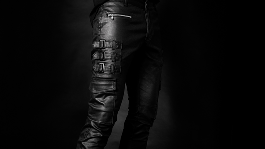 Omari Waxed Jeans