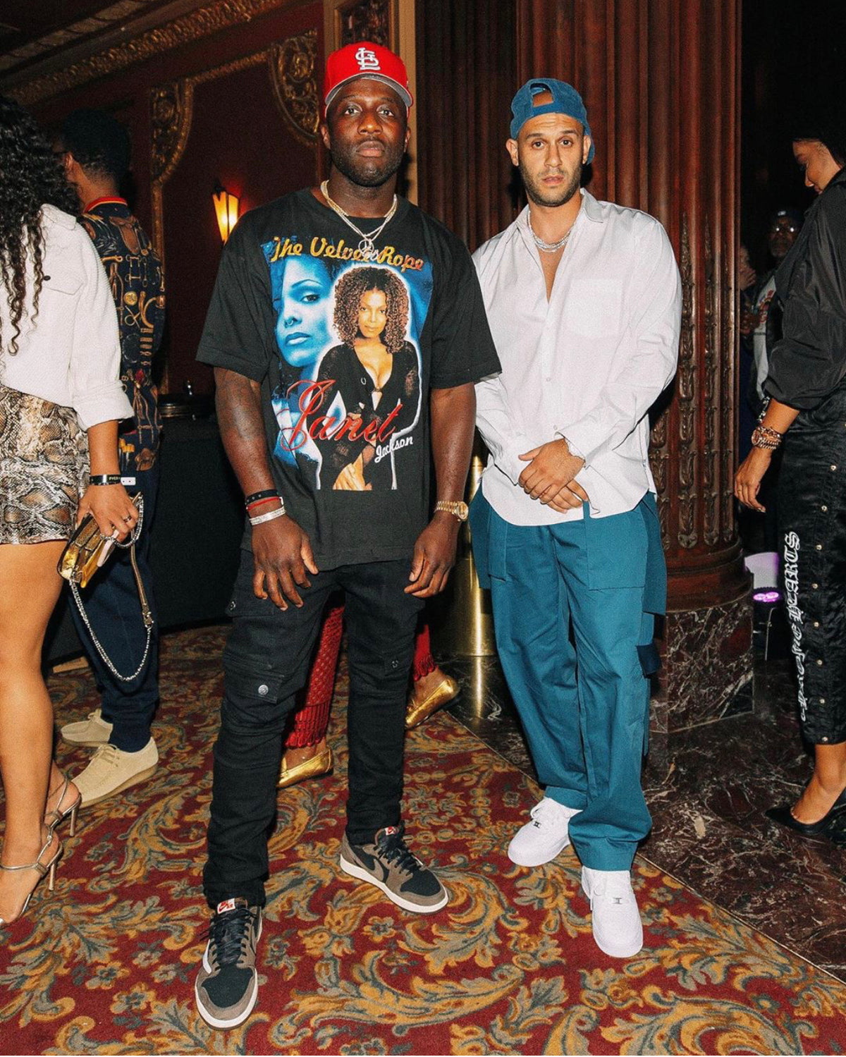 Rapper wearing Kyle in size 38