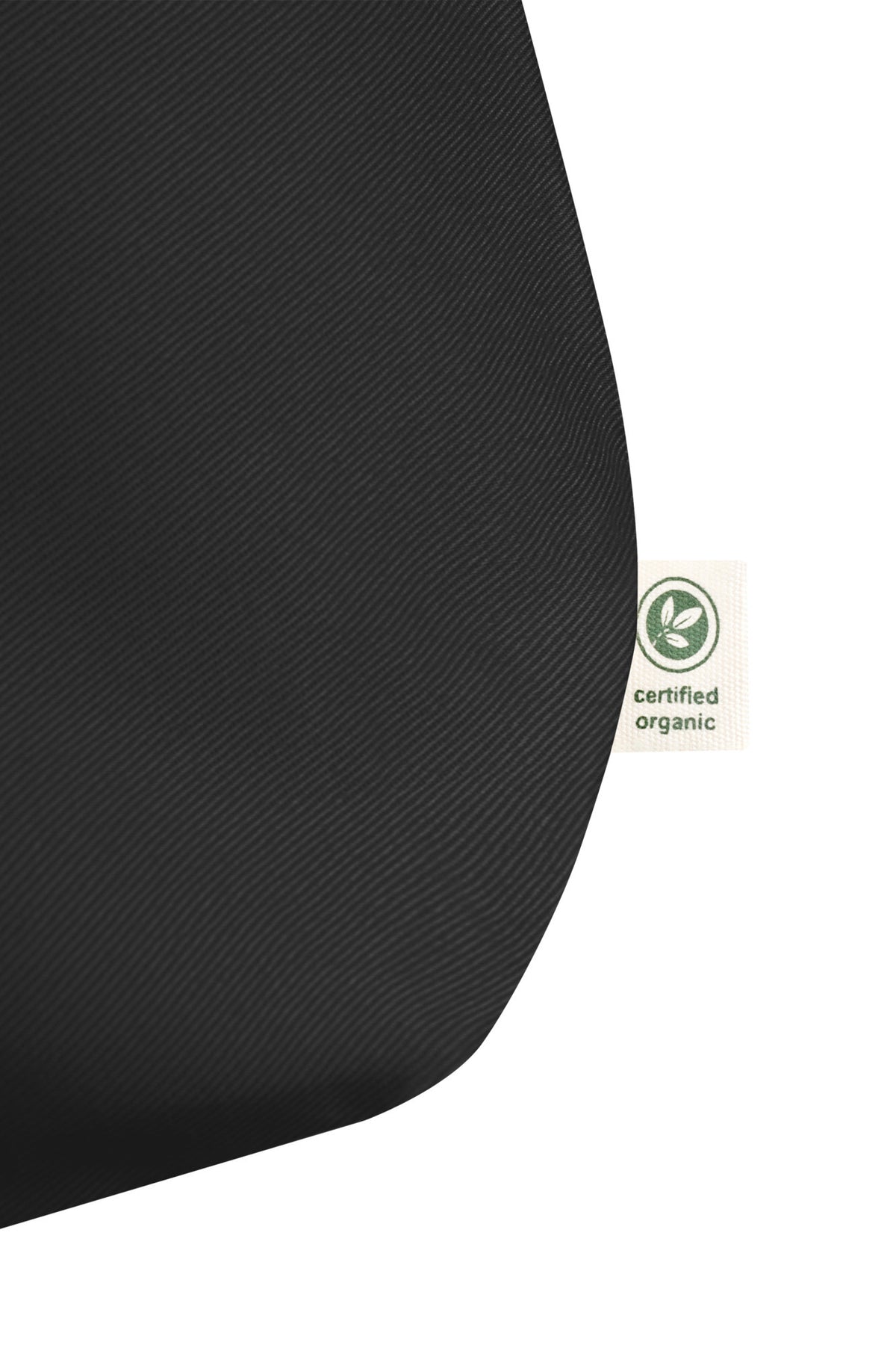 AKINGS FOREVER LARGE ORGANIC TOTE BAG tag