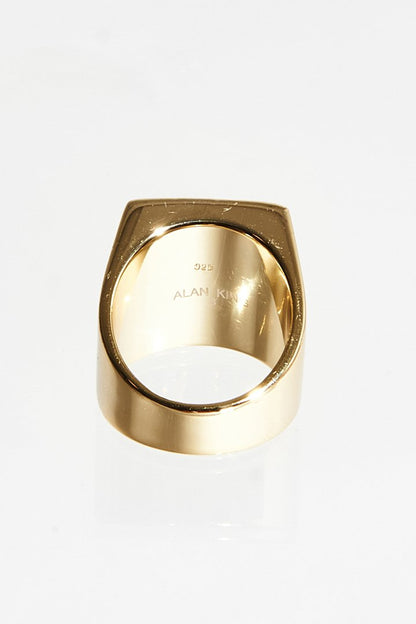 GOLD CARD RING 