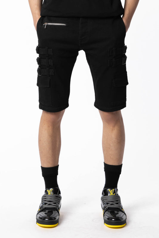 OMARI DENIM SHORTS - AKINGS
