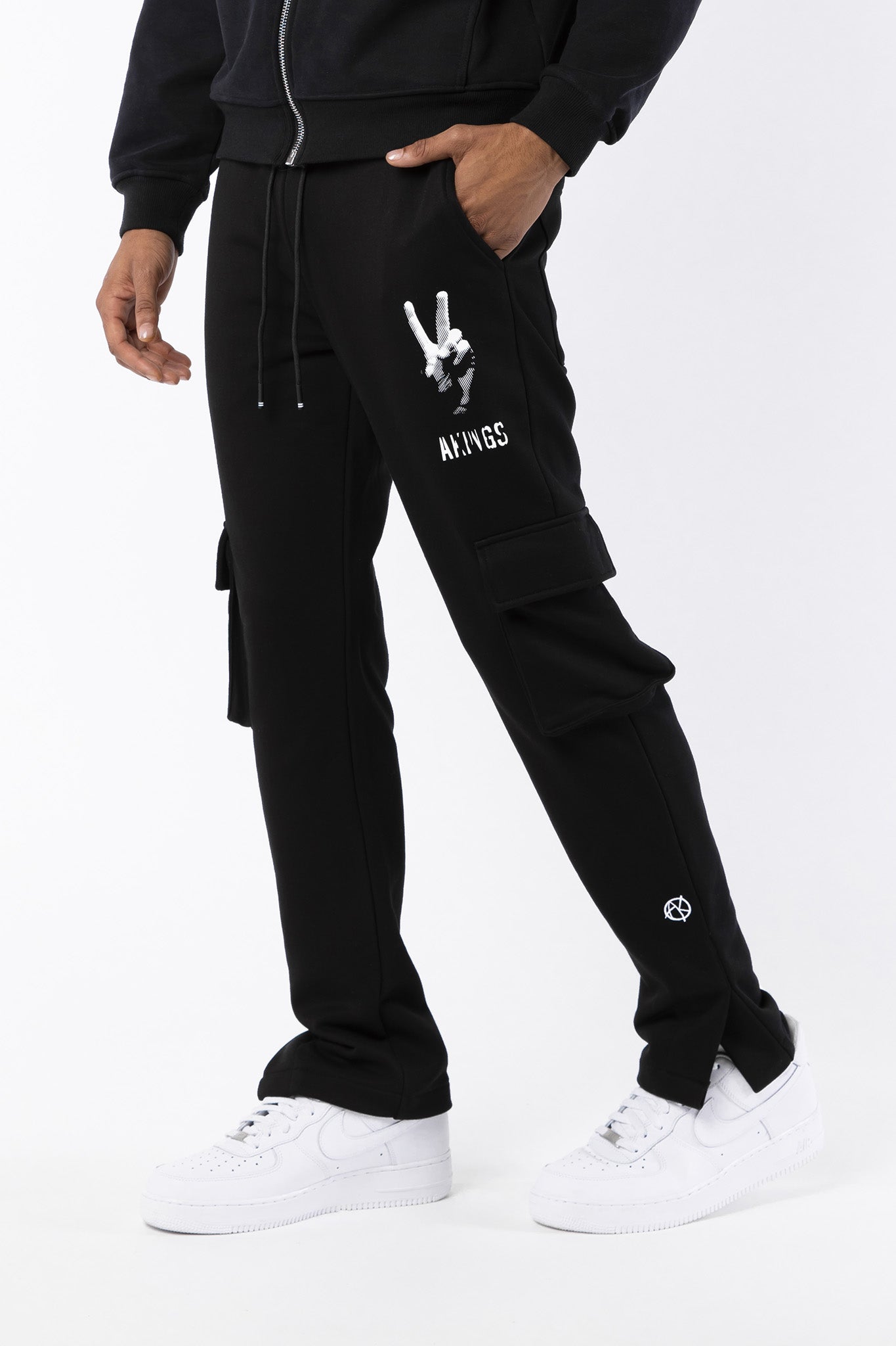 PEACE CARGO SWEATPANTS