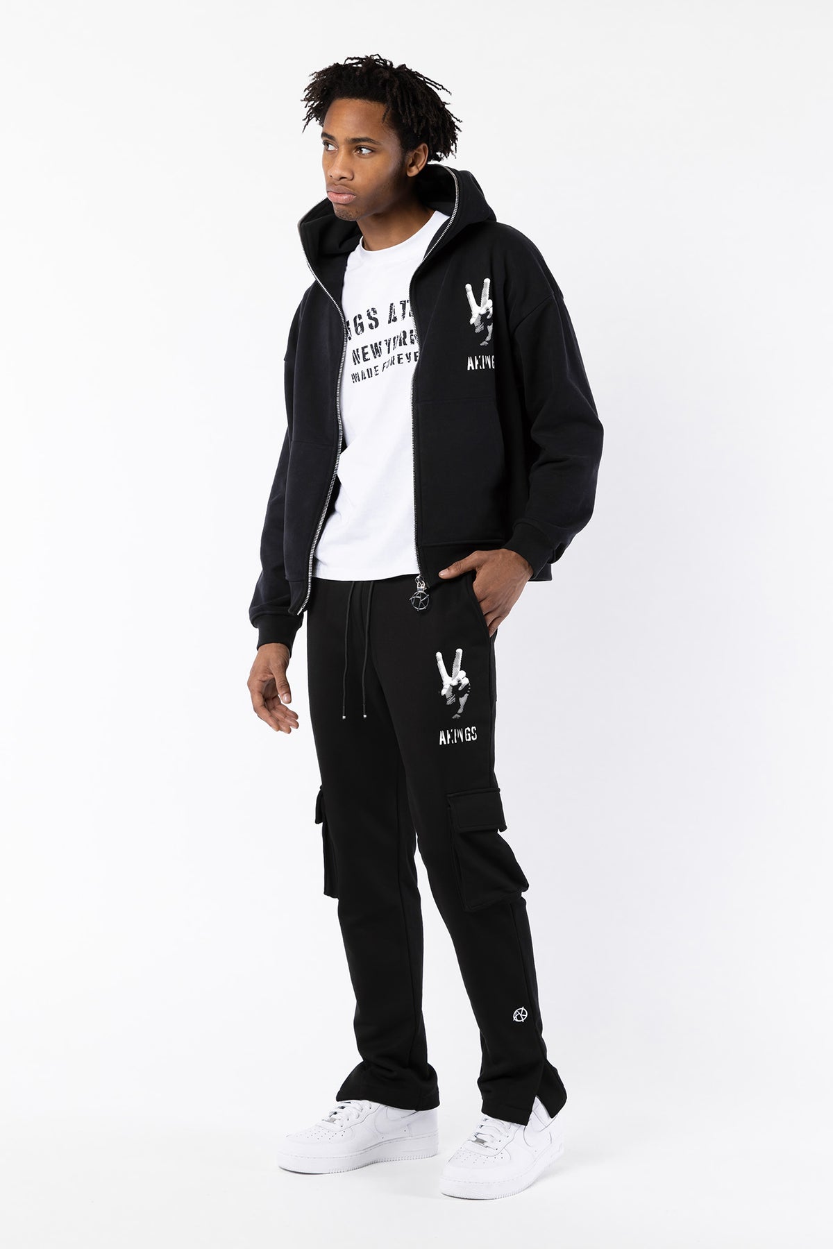 PEACE CARGO SWEATPANTS