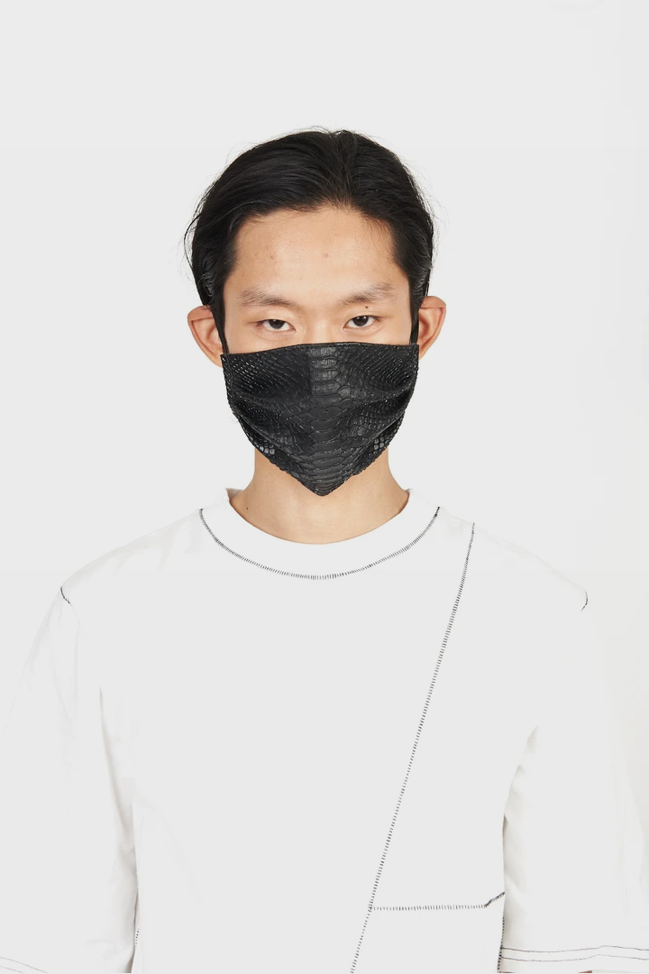 VEGAN PYTHON FACE MASK - AKINGS