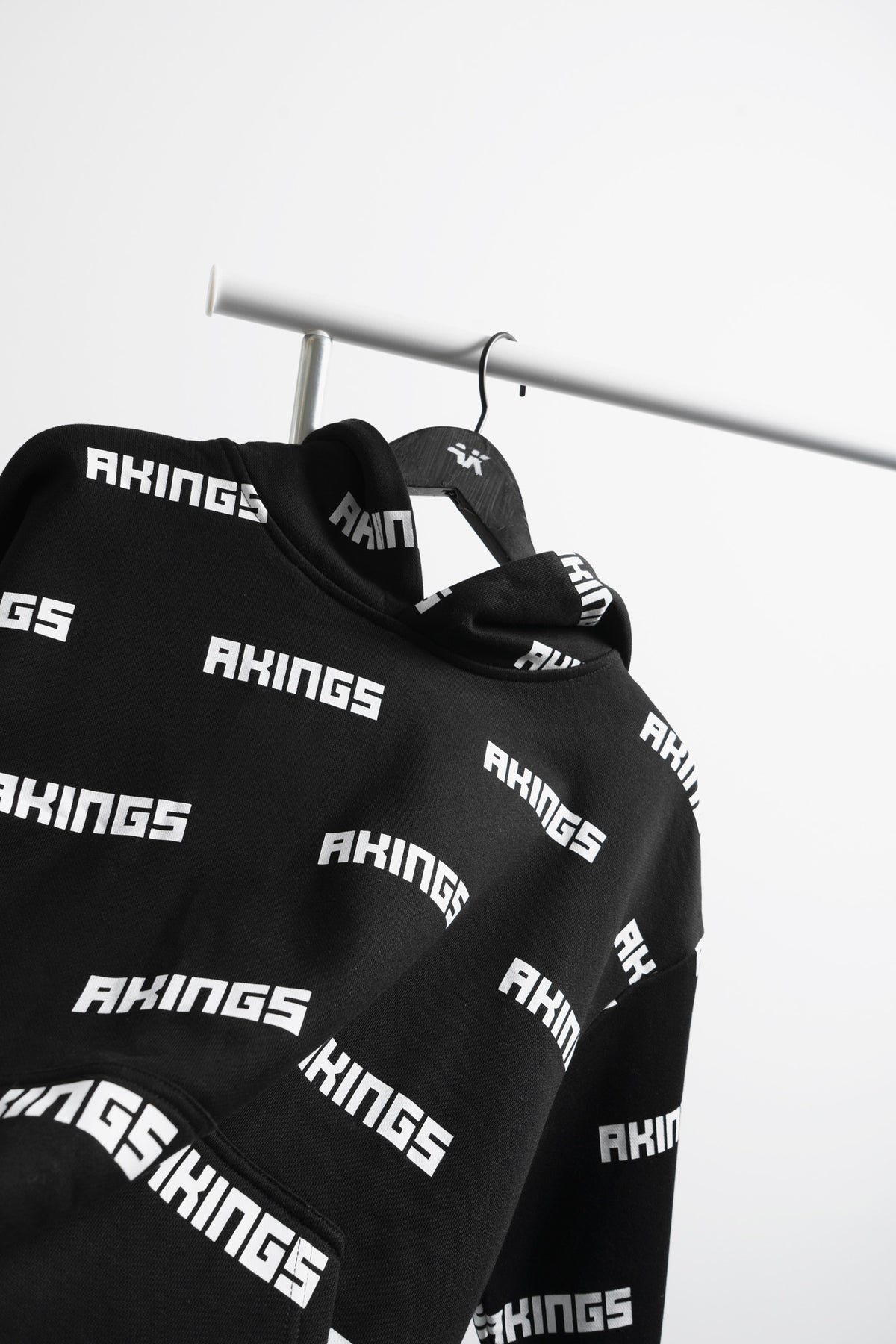 Close-up 1984 MULTI LOGO HOODIE showing logo detail