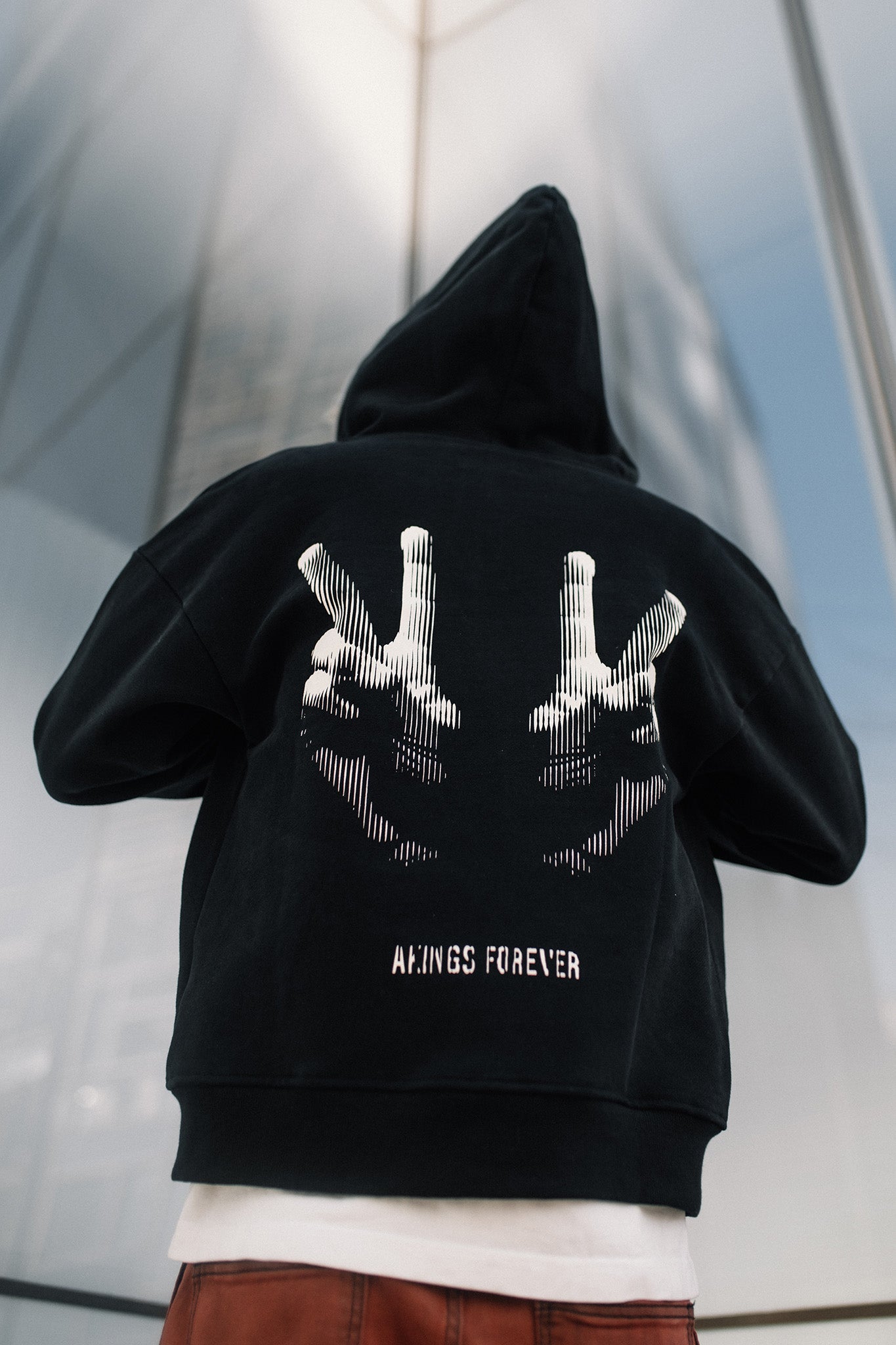 アウターその他 CPGN STUDIO_COMPAGNO Peace Moment embroidered hooded zip-up PEACE ZIP HOODIE | AKINGS