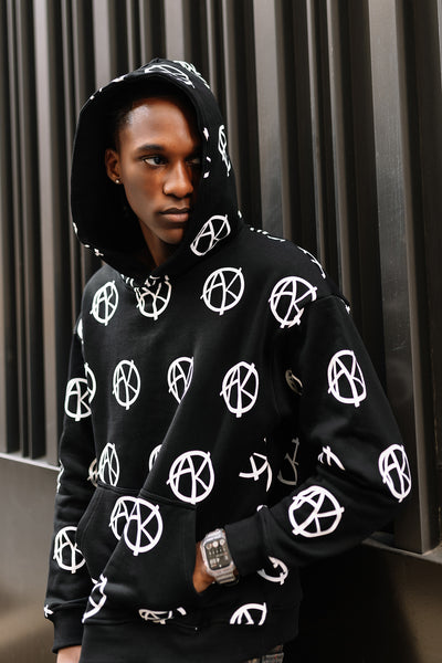 ANARCHY MULTI LOGO HOODIE