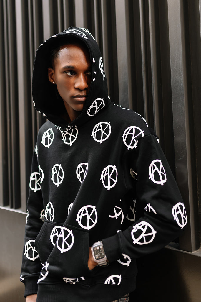 ANARCHY MULTI LOGO HOODIE